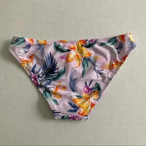 Xhilatation Hipster Purple Floral Flower Bikini Bottom XS - Picture 2 of 5